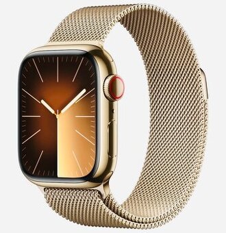 Apple Watch 9 Gold 45 mm Cellular nepoužívané