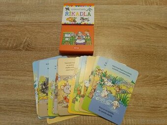 Říkadla - výukové karty