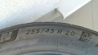 Prodám 4 zimní použité pneumatiky M+S