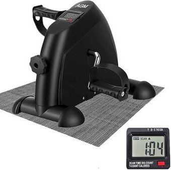 Nové mini fitness kolo AGM černé B07H3JX9CV