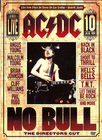 DVD AC/DC ‎– No Bull (The Directors Cut) 1996 digipack