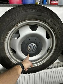 Zimní pneu a plechové disky VW T5, 6