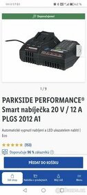 PARKSIDE PERFORMANCE® Smart nabíječka 20 V 

