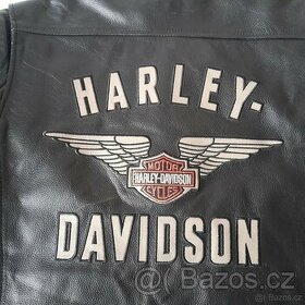 HARLEY DAVIDSON® kožená bunda velikost L - 1