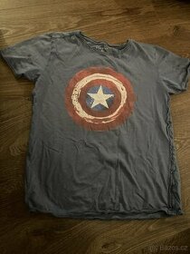 Reserved tričko - capitan America
