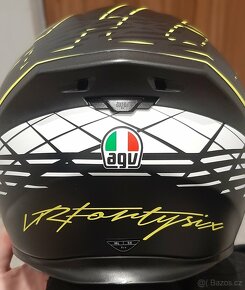 PRODÁM helma na moto AVG K-5S Valentino Rossi - 1