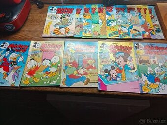 Mickey Mouse  1993 16časopisů za 1600kč