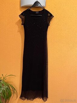 Černé společenské šaty zn. Lucy Paris – TOP