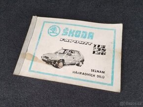 Seznam dílů Škoda Favorit