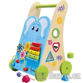Mertens Bino Activity Dřevěné interaktivní chodítko