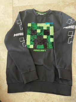 Chlapecká mikina Minecraft velikost 152
