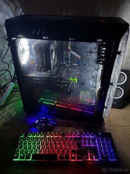 Herní PC i7-9700F 16GB RAM 256GB SSD 2TB HDD GTX1080Ti