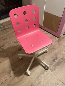 Dětská růžová židle Ikea