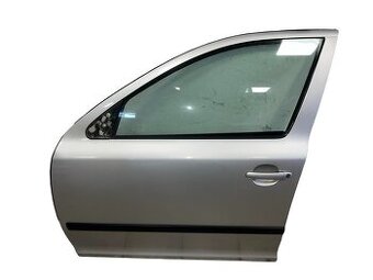 Levé přední dveře stříbrná LF7T Škoda Octavia 2 r.v. 2008