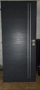 Vnitřní dveře antracit 80 L + 70 P