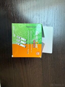 Glucolab Testovací proužky pro glukometr GlucoLab 50Ks