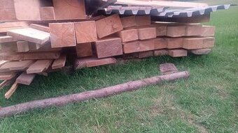 Řezivo na stání na auto, přístřešek, zahradní altán