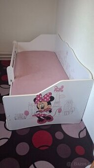 Dětská postýlka s přistýlkou Minnie