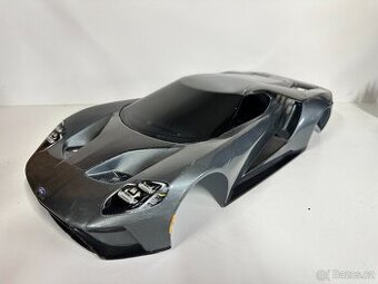 Traxxas karosérie stříbrná Ford GT s doplňky: 4-Tec 2.0