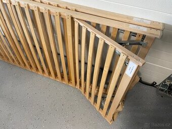 Sklápěcí dřevěný laťový rošt 90x200