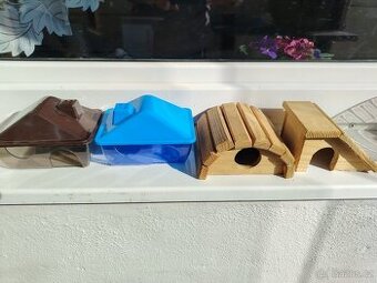 Vybavení doplňky do klece pro hlodavce