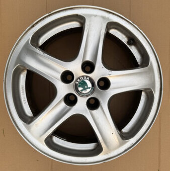 RONAL alu disky 15" 5x100 Škoda