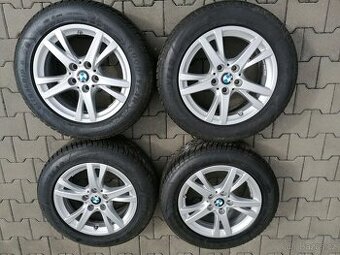 5x112 16 7J ET52 orig. alu kola BMW 2 vč. zim. pneu Goodyear