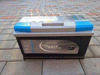 Autobaterie BRIT EFB 95 Ah START-STOP - nová