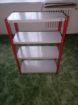 Kovový regál 70x30x97 cm