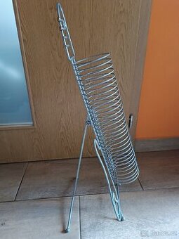 Nerezový stojan na CD DVD