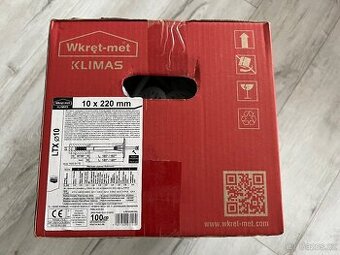 Talířová hmoždinka s plastovým trnem