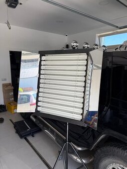 Trvalé světlo 2ks 660W se stativem