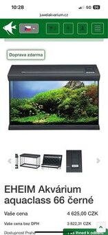 EHEIM Akvárium aquaclass 66 černé