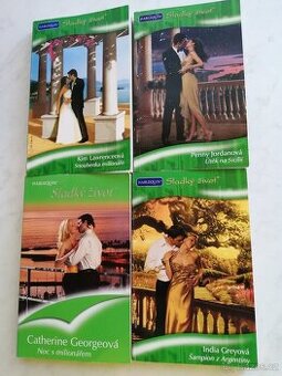 Romány z edice Harlequin 4 x