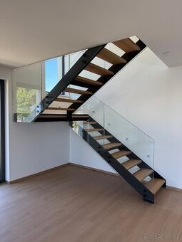 Kovové schodiště, kovové, ocelové schody - Praha - 1