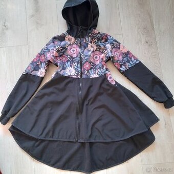 Dívčí softshellový kabát Unuo, vel.146/152