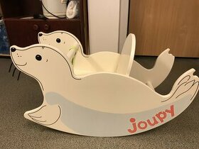 Dřevěný houpací kouhout/lachtan Bebejou