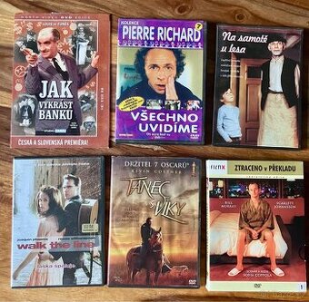 Prodám filmy na DVD