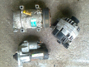 Peugeot 206,1.1i,1.4i,1.6i,3-5dv.,starter,alternátor,klima..