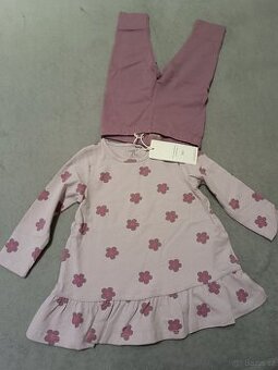 Set Lindex tunika a legíny kytičky vel.74