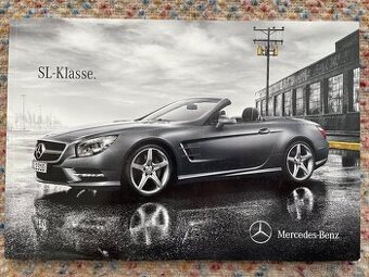 Prospekt Mercedes-Benz SL německy
