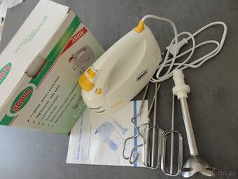 Ruční šlehač, hnětač a mixér BRAVO - nový, nepoužitý