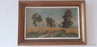 Obraz Ilja Šiškin Žitné pole