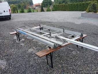 Sortimo-Střešní nosič dodávka s výsuvem žebříku