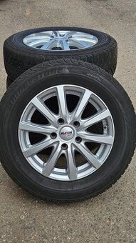 Alu kola 5x114,3 R15 – Toyota, Honda + pneu Bridge