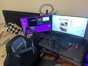 Herní pc + monitory