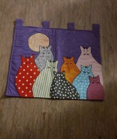 Šitý obraz na stěnu kočky