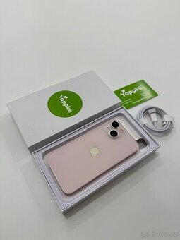 Apple iPhone 13 Mini 128GB Pink - 100% BATERIE - ZÁRUKA