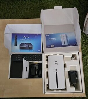 O2 set 5G box + set top box