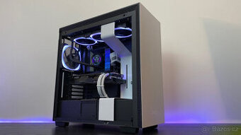 Luxusní skříň NZXT H710i Matte White + 3x RGB FAN 140mm
